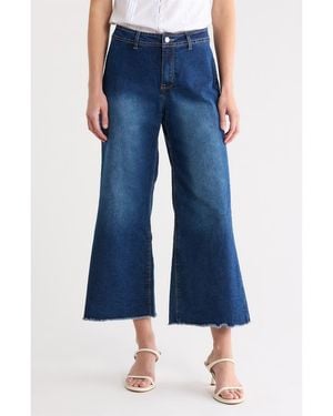 Vigoss Wide Leg Jeans - Blue