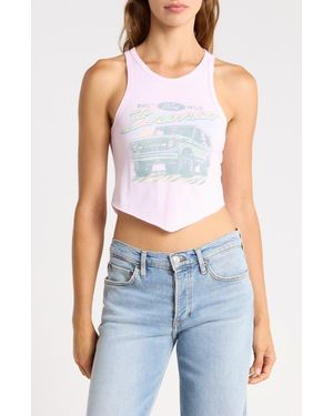 Merch Traffic Ford Bronco Graphic Tank - Blue