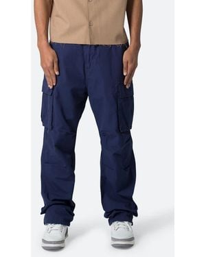 MNML Ultra Baggy Cargo Pants - Blue
