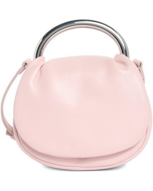 BCBGMAXAZRIA Statement Hardware Clutch - Pink