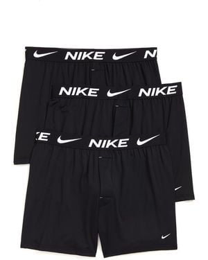 Nike 3-Pack Dri-Fit Essential Micro Boxers - Black