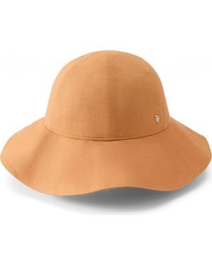Helen Kaminski Nikini Upf 50+ Linen Hat - Brown