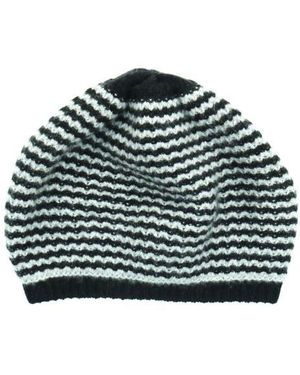 Portolano Stripe Cashmere Beanie - Multicolor