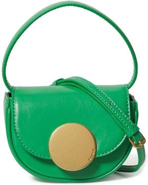 orYANY Petite Lottie Leather Top Handle Bag - Green