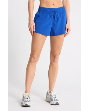 90 Degrees Running Shorts - Blue
