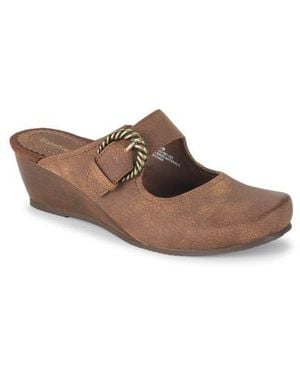 BareTraps Luna Mary Jane Mule - Brown