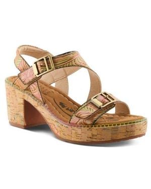 Spring Step Jess Platform Sandal - Multicolor