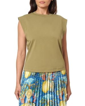 Scotch & Soda Mercerized Muscle Tee - Green