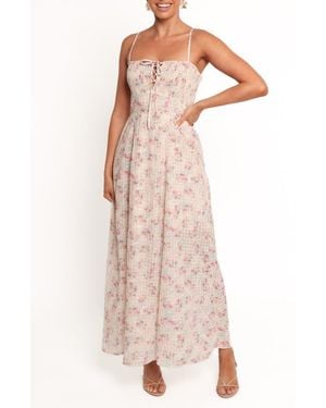 Petal & Pup Vespera Floral Maxi Dress - Pink