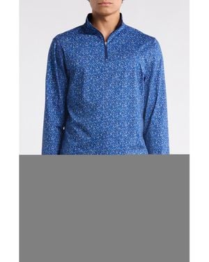 Bugatchi Long Sleeve Knit Sweatshirt - Blue