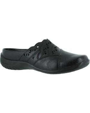 Easy Street Forever Perforated Mule - Black