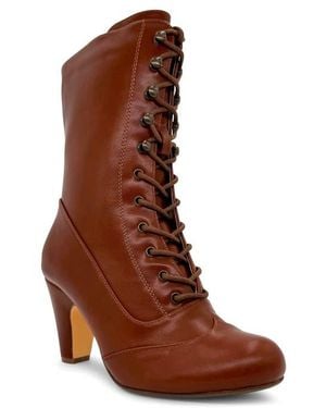 Chelsea Crew Claire Lace-Up Boot - Brown