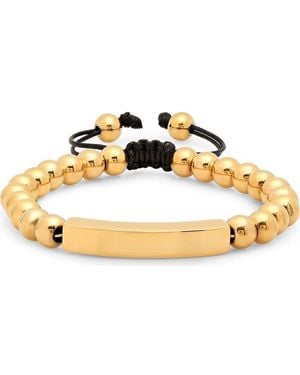 Steeltime Id Bead Bracelet - Metallic