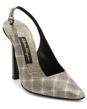 Ferragamo Jessie X5 Slingback Pump - Multicolor