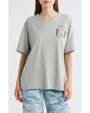 Damson Madder Pour Over Coffee Graphic T-Shirt - Gray