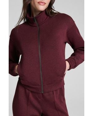 Spanx Brushed Airessentials Jacket - Red