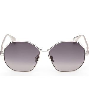 Max Mara 57Mm Geometric Sunglasses - Multicolor