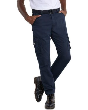 Xray Jeans Utility Cotton Cargo Pants - Black