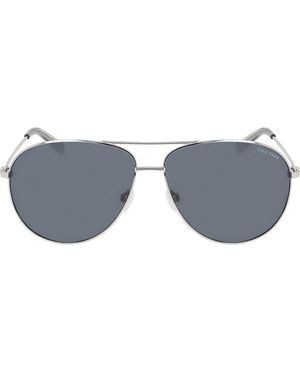 Cole Haan 61Mm Aviator Sunglasses - Blue