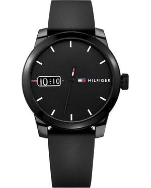 Tommy Hilfiger Denim Quartz Sport Watch, 42Mm - Black
