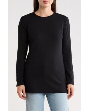 Go Couture Long Sleeve T-Shirt - Black