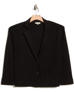 Max Studio Buttoned Cardigan - Black