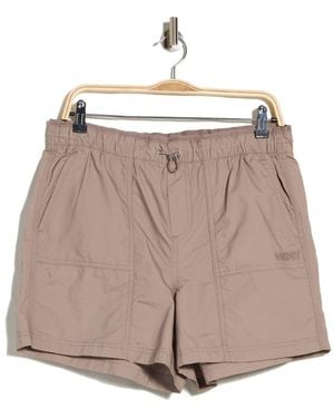DKNY Drawcord Waist Cotton Shorts - Multicolor