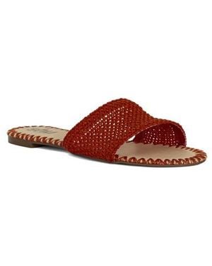 Shu Shop Dixie Slide Sandal - Red