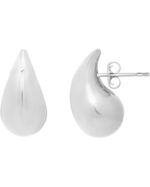 KARAT RUSH Raindrop Stud Earrings - White