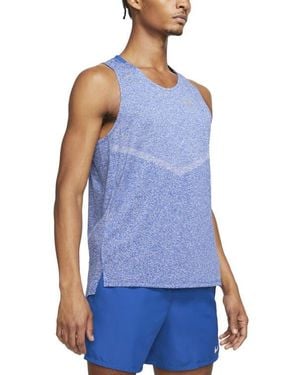 Nike Dri-Fit 365 Running Tank - Blue