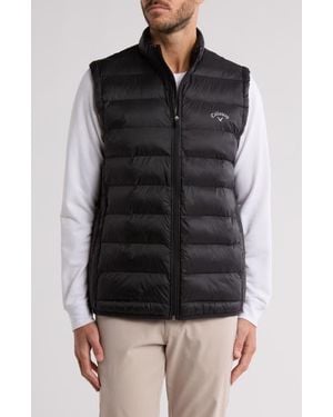 Callaway Golf® Full Zip Puffer Vest - Black