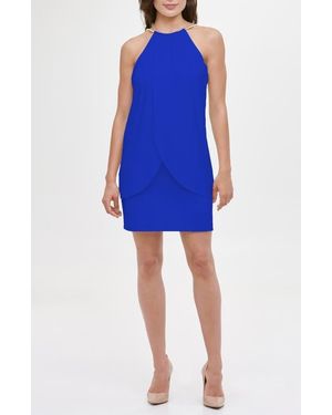 Kensie Halter Minidress - Blue