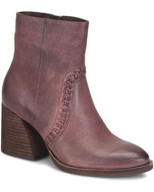 Kork-Ease Shilo Block Heel Bootie - Purple