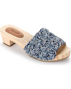 The Sak Ella Clog Sandal - Blue