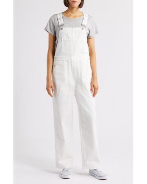 Alex Mill Lili Denim Overalls - White