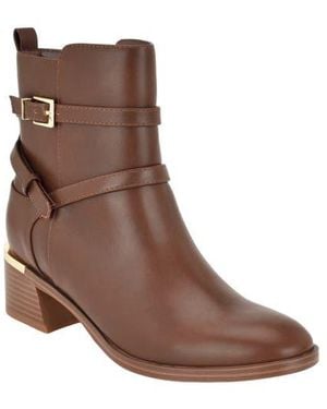 Calvin Klein Jansen Bootie - Brown