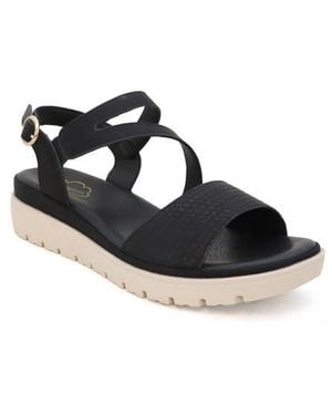 COMODA DESIGNS Tunsa Slingback Platform Sandal - Black