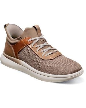 Florsheim Fleet Knit Elastic Sneaker - Brown