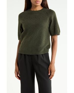 Sanctuary The Daily Short Sleeve Sweater - Green