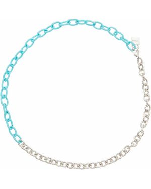 Juvell Two-Tone Chain Necklace - Blue