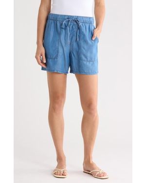 Sanctuary Pull-On Shorts - Blue