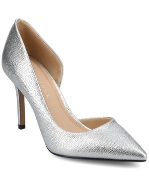 Journee Collection Blanca Half D'Orsay Pump - Metallic