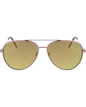 Roxy 58Mm Mod Rounded Aviator Sunglasses - Multicolor