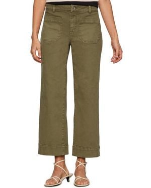Sanctuary The Marine Crop Denim Pants - Green
