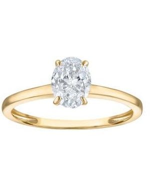 FZN 14K Lab Grown Diamond Ring - White