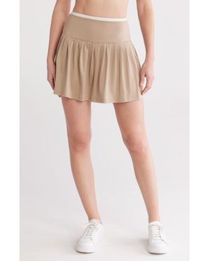 X By Gottex Colorblock Skort - Natural