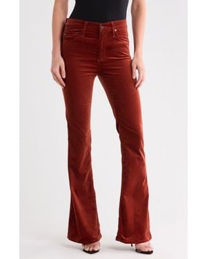 AG Jeans Farrah Bootcut Jeans - Red