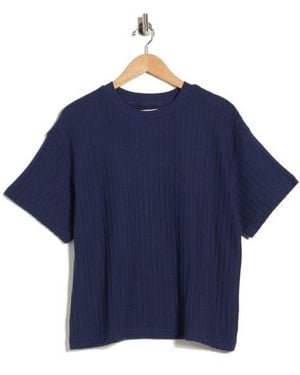 Honor The Gift Knit T-Shirt - Blue
