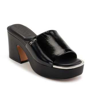DKNY Desirae Platform Sandal - Black
