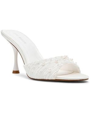Steve Madden Santi Slide Sandal - White